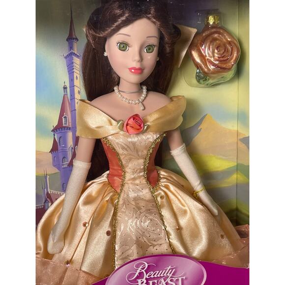 2004 Brass Key Keepsakes Disney Princess Belle Beauty & the Beast Porcelain Doll - Picture 2 of 7